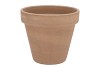 TERRACOTTA CHOCO POT GREY D19XH17CM