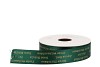 RIBBON FESTIVE GREEN 15MX25MM NM