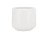 CERAMIC WHITE MATT POT BERLIN 13CM