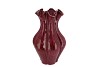 INGA DRISS PURPLE VASE ACTIVE GLAZE 25X25X36CM