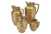 INGA BOA GOLD VASE 21X17X26CM NM