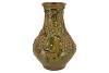 INGA GRAPE OLIVE GREEN VASE ACTIVE GLAZE 25X25X35CM NM