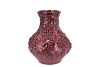 INGA GRAPE PURPLE VASE ACTIVE GLAZE 24X24X27CM NM