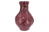 INGA GRAPE PURPLE VASE ACTIVE GLAZE 25X25X35CM NM