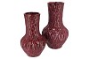 INGA BOA PURPLE VASE NECK ACTIVE GLAZE 28X28X46CM