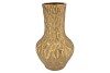 INGA BOA GOLD VASE NECK ACTIVE GLAZE 28X28X46CM