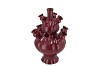 ROTTERDAM PURPLE VASE TUBE 25X25X36CM NM