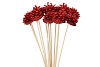 PICK SHINE PINECONE NAT RED GLITTER 50CM ASS P/12