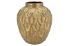 INGA BOA GOLD POT ACTIVE GLAZE 31X31X35CM