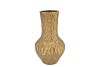 INGA BOA GOLD VASE NECK ACTIVE GLAZE 23X23X39CM