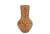 INGA BOA BROWN VASE NECK ACTIVE GLAZE 23X23X39CM