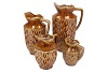 INGA BOA BROWN VASE ACTIVE GLAZE 23X20X38CM