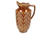 INGA BOA BROWN VASE ACTIVE GLAZE 28X23X46CM NM