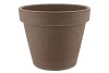 TERRA CHOCO BLOEMPOT GRIJS D38XH28CM