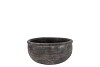 GAMLA GREY BOWL STRUCTURE STRIPE 19X19X12CM