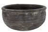 GAMLA GREY BOWL STRUCTURE STRIPE 39X39X20CM