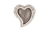 CONCRETE HEART TOP WINGS PLANTER CURVED 26X24X9CM NM