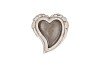 CONCRETE HEART TOP WINGS PLANTER CURVED 22X20X7CM NM