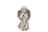 CONCRETE  ANTIQUE ANGEL STANDING PRAYING 17X11X29CM NM