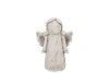 CONCRETE  ANTIQUE ANGEL STANDING 13X9X17CM