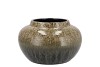 JADE FOREST GREEN VASE BOWL 23X14CM