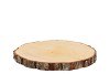 NATURE OAK SLICE ROUND D18-22CM X 2CM