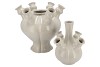 ROTTERDAM WHITE VASE TUBE 31X31X46CM