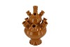 ROTTERDAM BROWN VASE TUBE 25X25X36CM