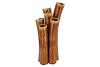 INGA BARRIER BROWN VASE TUBE ACTIVE GLAZE 18X16X39CM