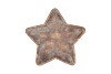 CONCRETE GOLDEN STAR PLATE 35X35X5CM