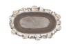 CONCRETE FRUIT BOWL OVAL 25X17X11CM