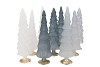 TWINKLE GREY MIX GLASS TREE MATT ASS 9X30CM NM