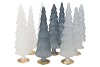 TWINKLE GREY MIX GLASS TREE MATT ASS 9X35CM NM