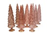 TWINKLE WARM SAND MIX GLASS TREE SHINY ASS 9X30CM NM