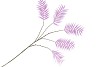 SILK PALM LEAF LILAC 125CM NM