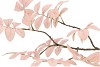 SILK LEAF ROWAN CHAMPAGNE 71CM