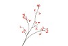 SILK BERRY BRANCHED RED 93CM NM