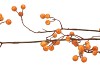 SILK BERRY BRANCHED ORANGE 93CM NM