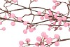 SILK BERRY BRANCHED PINK 135CM NM