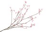 SILK BERRY BRANCHED PINK 135CM