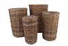 RATTAN IVY NATURAL CILINDER SET 4 23X40/27X45//34X50/40X55CM