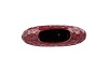 INGA JADA PURPLE OVAL VASE ACTIVE GLAZE STRUCTURE 24X10X20CM