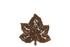 LEAF MAPLE PLATE OLIVE 11X11X3CM