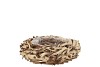 WREATH STONEWOOD PLANTER 25X9CM NM