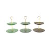 DAYAH GREEN MIX CAKE SHELF ASS 15/18X24CM NM