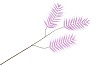 SILK PALM LEAF LILAC  87CM NM