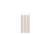 FROSTY IVORY MIX TAPER CANDLE 2X15CM