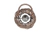 LANTERN MASA NATURAL VINE WOOD ROUND 14X17CM NM