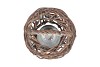 LANTERN MASA NATURAL VINE WOOD ROUND 16X22CM NM