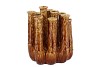 INGA JAHRA BROWN VASE TUBE ACTIVE GLAZE 26X17X29CM